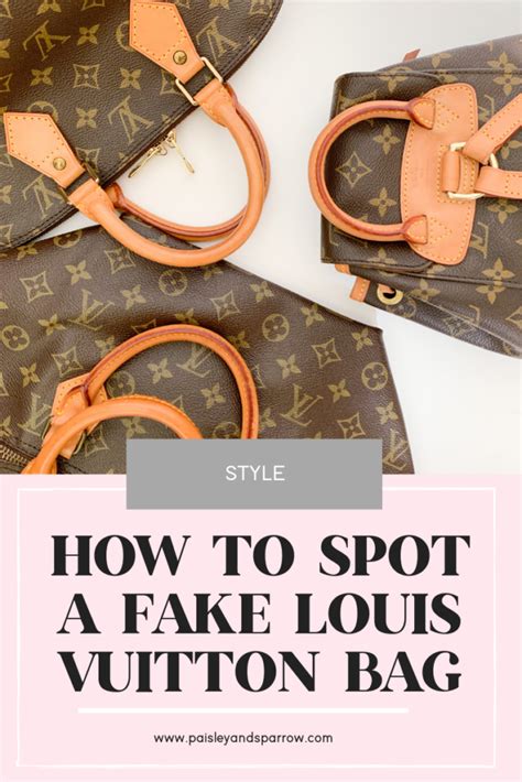 riconoscere louis vuitton vera|how to check for false louis vuitton.